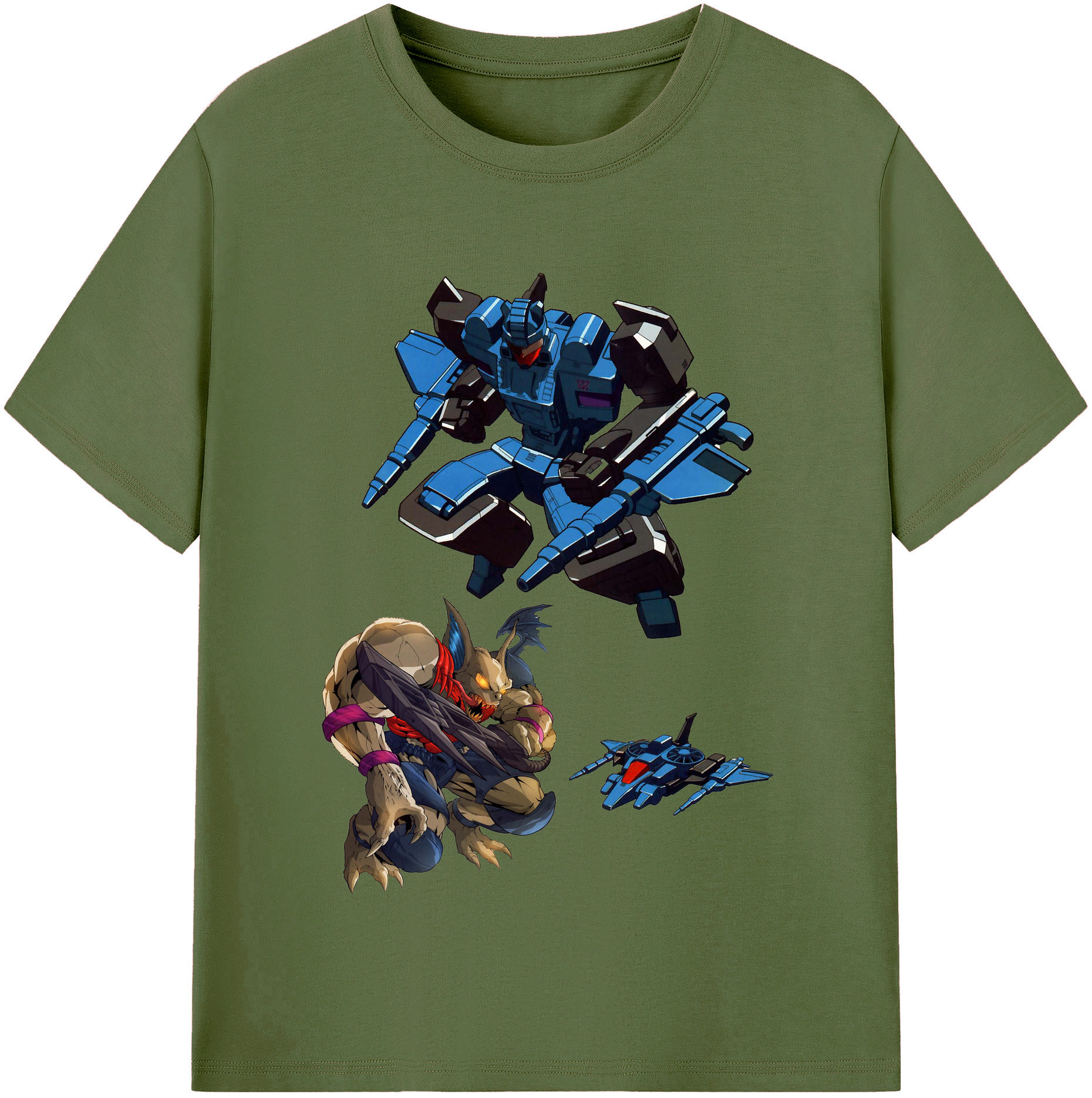 （画像用）  綿100％半袖Tシャツ（フロントプリント）